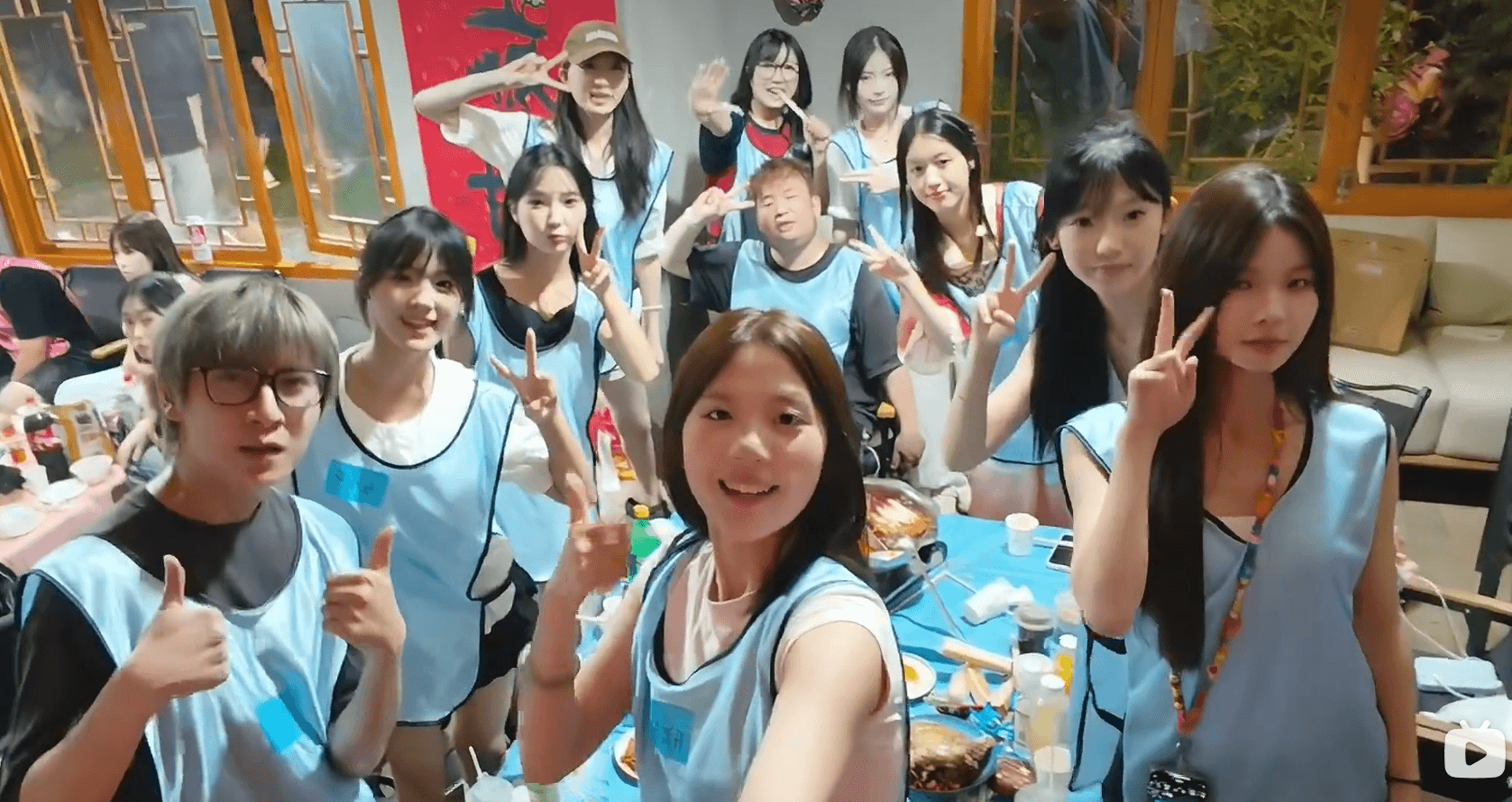 牛来team · 户外团播与牛人的合照
